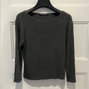 Cropped Soft 3/4 Sleeves Tee